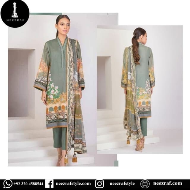 Alkaram Studio Vintage Lawn AS 2