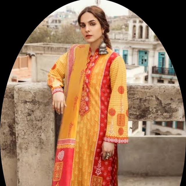 Ideas By Gulahmed Vintage Lawn GA6