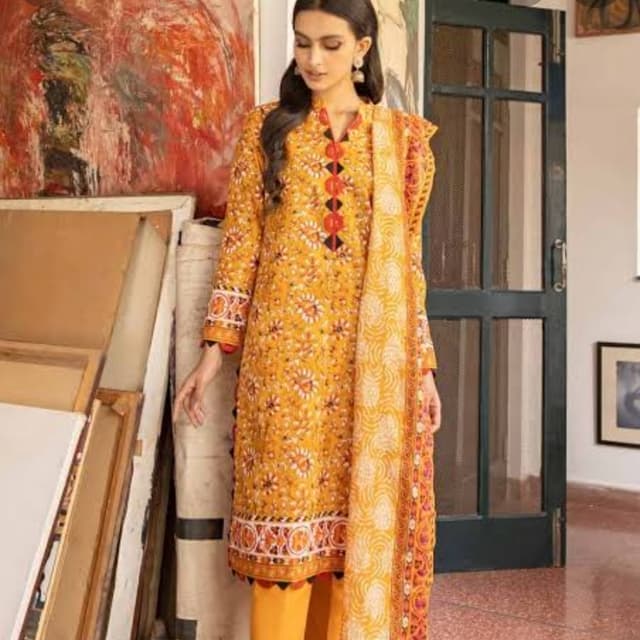 Ideas By Gulahmed Vintage Lawn GA15